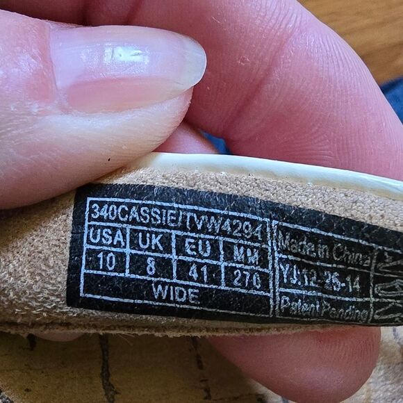 Vionic Cassie White Sandals Womans Size 10 Wide - Picture 6 of 6